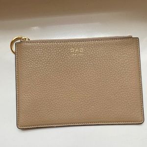OAD New York Slim Wallet - toasted almond
